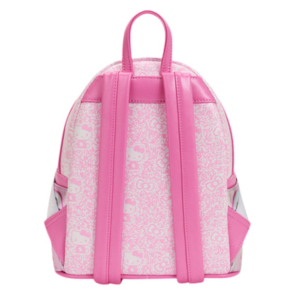 Loungefly Vault Sanrio Exclusive Hello Kitty Vintage TV Lenticular Mini Backpack with Coin Bag & Wallet Set