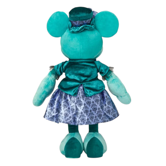 Minnie Mouse: The Main Attraction Haunted Mansion Plush toy on a white background