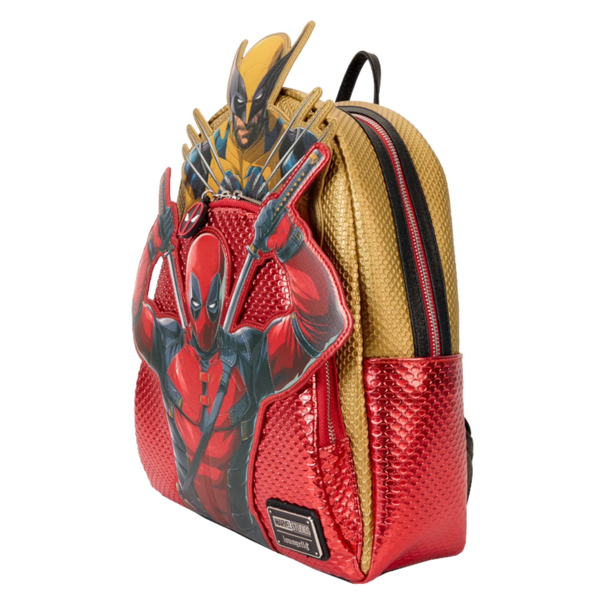 Deadpool & Wolverine Backpack with Deadpool & Wolverine design on a white background