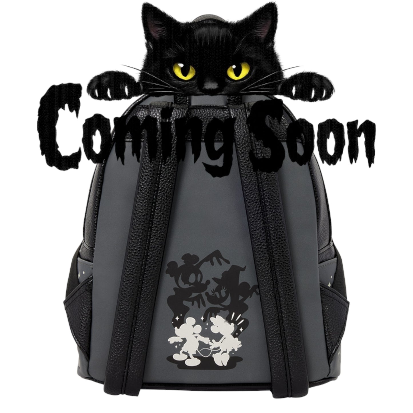 Loungefly New Mickey & Minnie Ghost Light-Up Glow Mini Backpack