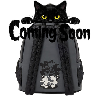 Loungefly New Mickey & Minnie Ghost Light-Up Glow Mini Backpack