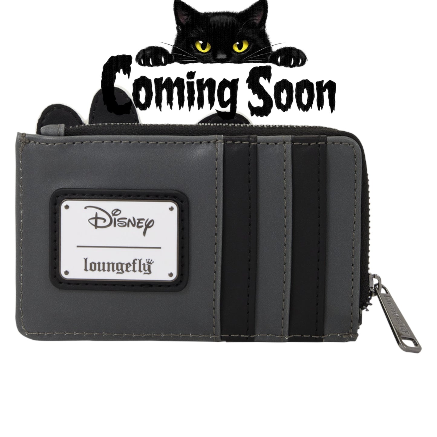 Loungefly New Mickey & Minnie Mouse Ghost Zip Around Card Holder