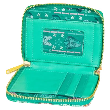 Loungefly Disney Mickey and Friends Tiki AOP Wallet