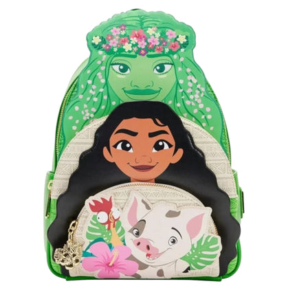 Loungefly Vault Moana & Friends Trio & Moana Villains Trio Mini Backpack Bundle