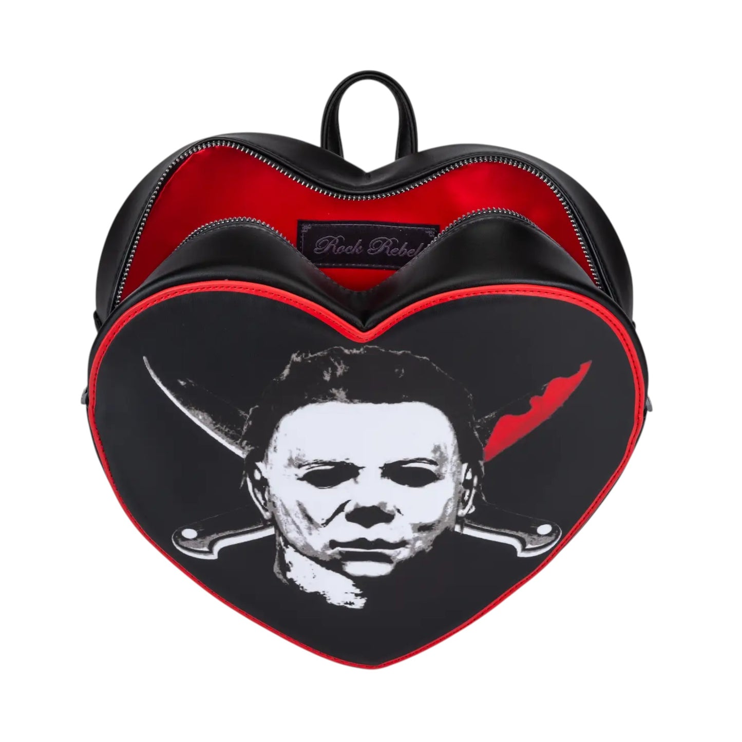 Rock Rebel Michael Myers Heart Backpack