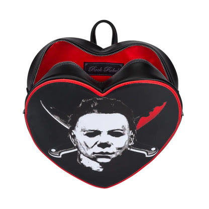 Rock Rebel Michael Myers Heart Backpack
