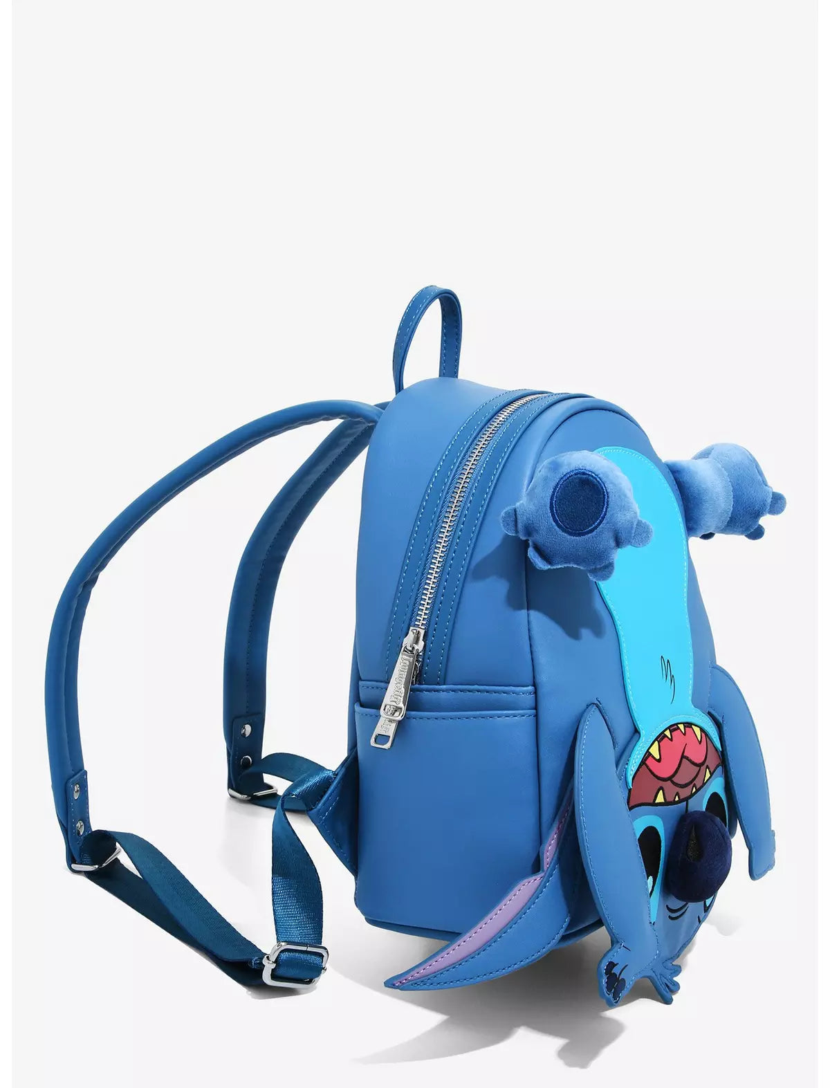 Loungefly Vault Stitch & Angel Plush Mini Backpack Bundle