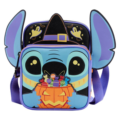 Lilo and Stitch Glow Halloween Candy bag design on a white background
