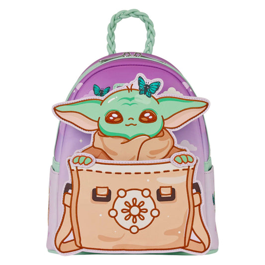 Loungefly The Mandalorian Grogu Butterfly Mini Backpack The Bag Dude