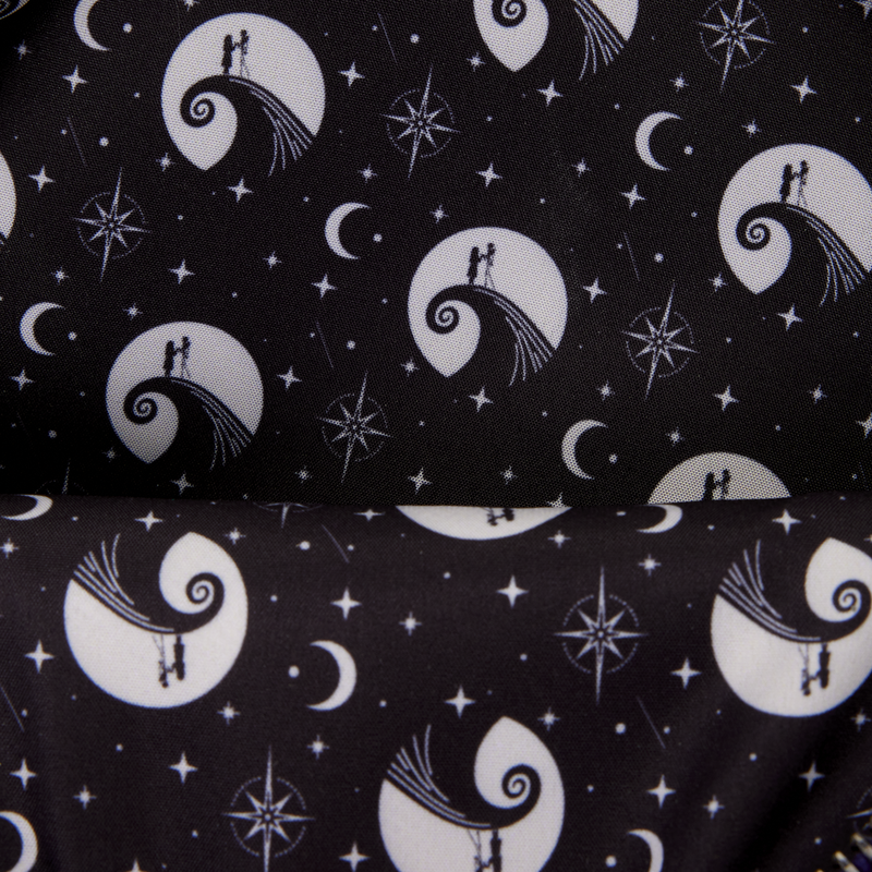 Loungefly New The Nightmare Before Christmas Jack Skellington & Sally Night Sky Mini Backpack
