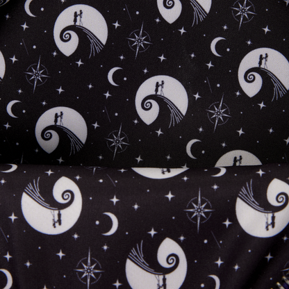 Loungefly New The Nightmare Before Christmas Jack Skellington & Sally Night Sky Mini Backpack