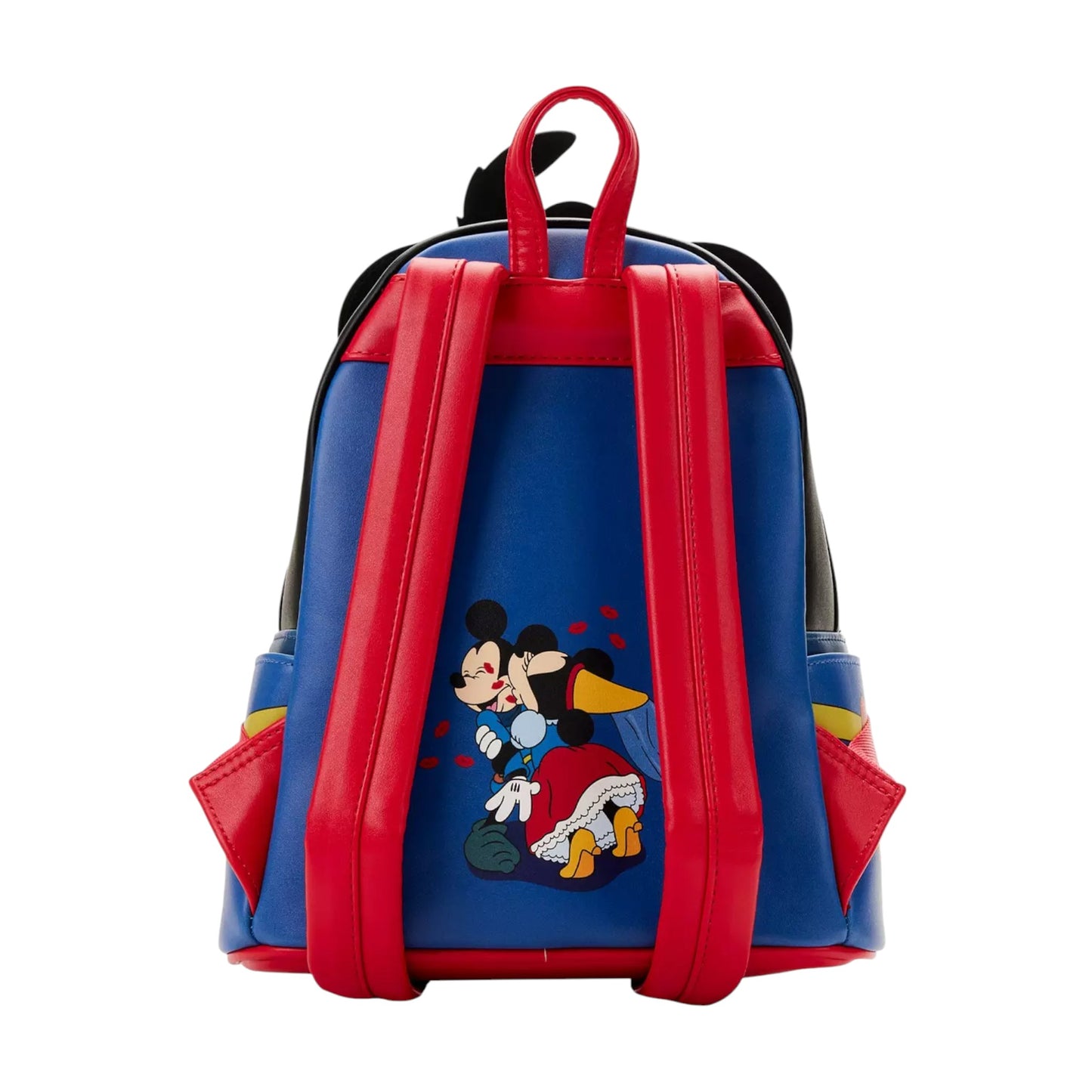 Backpack with Brave Little Tailor Mickey Mouse character design on a white background