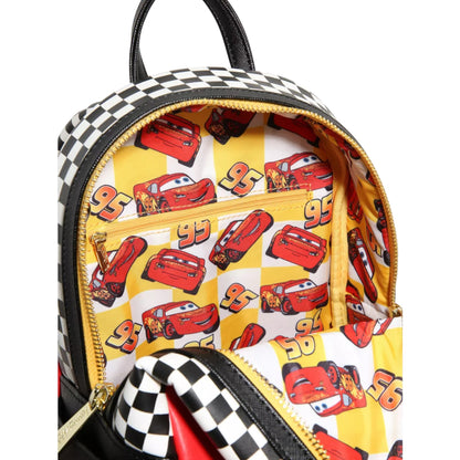 Loungefly Disney Pixar Cars Lightning McQueen Rust-eze Light-up Mini Backpack