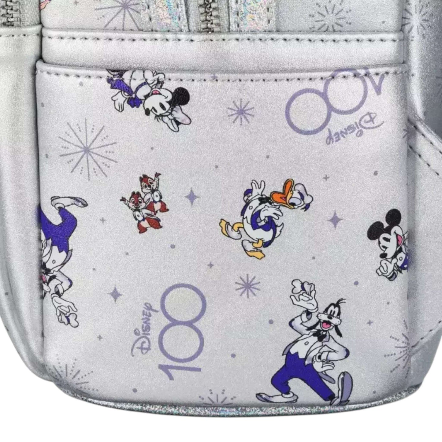 Disney-themed product with Mickey and friends and 'Disney 100' on a gray background