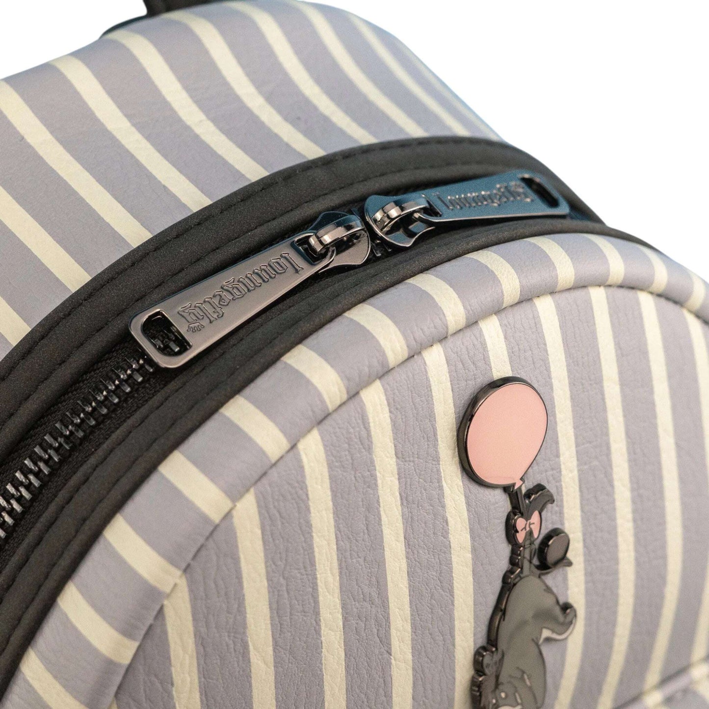 Loungefly x Disney Winnie the Pooh Eeyore Striped Balloon Mini Backpack The Bag Dude