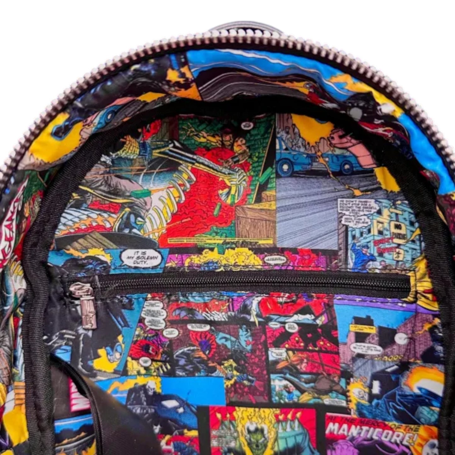 Loungefly Marvel Ghost Rider Glow in the Dark Cosplay Mini Backpack