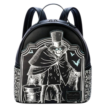 Loungefly Disney Parks Haunted Mansion Hat Box Ghost Glow Mini Backpack | The Bag Dude