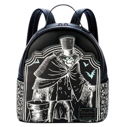 Loungefly Disney Parks Haunted Mansion Hat Box Ghost Glow Mini Backpack | The Bag Dude