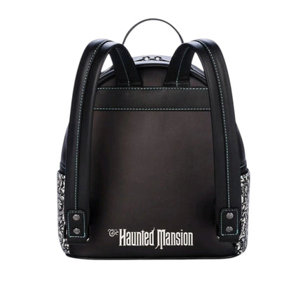 Loungefly Disney Parks Haunted Mansion Hat Box Ghost Glow Mini Backpack 