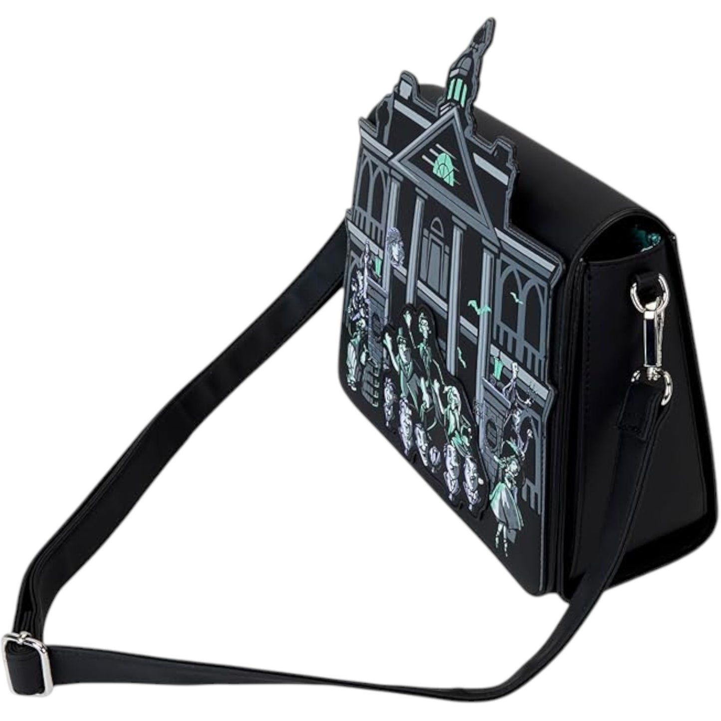 Haunted Mansion bag with decorative design on a white background