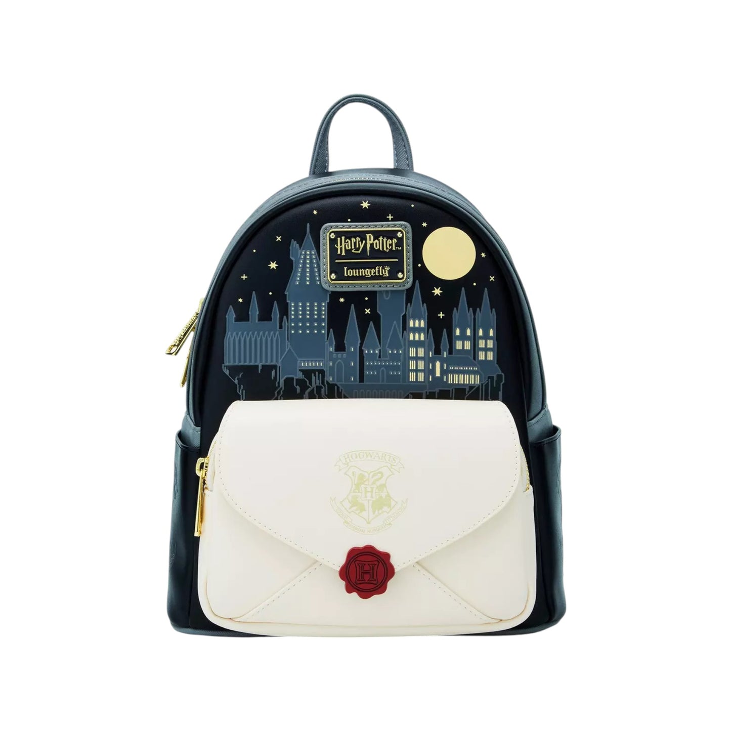 Loungefly Harry Potter Hogwarts Letter Glow in the Dark Mini Backpack