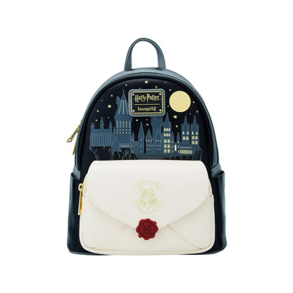 Loungefly Harry Potter Hogwarts Letter Glow in the Dark Mini Backpack