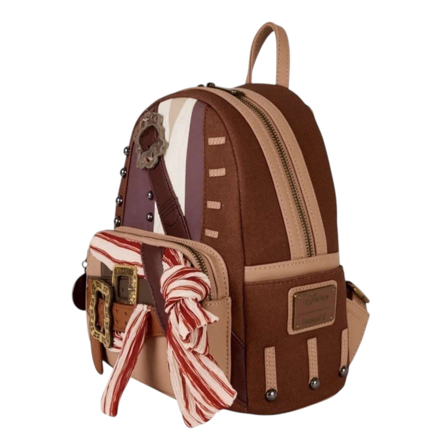 Loungefly Disney Jack Sparrow Pirates of the Caribbean Cosplay Mini Backpack The Bag Dude