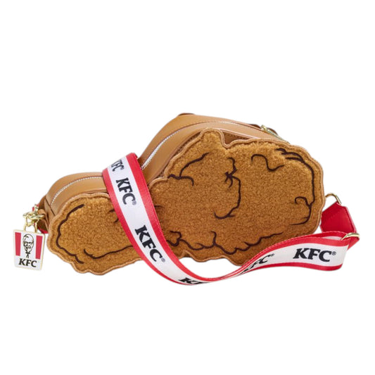 KFC Drumstick bag with KFC strap on a white background