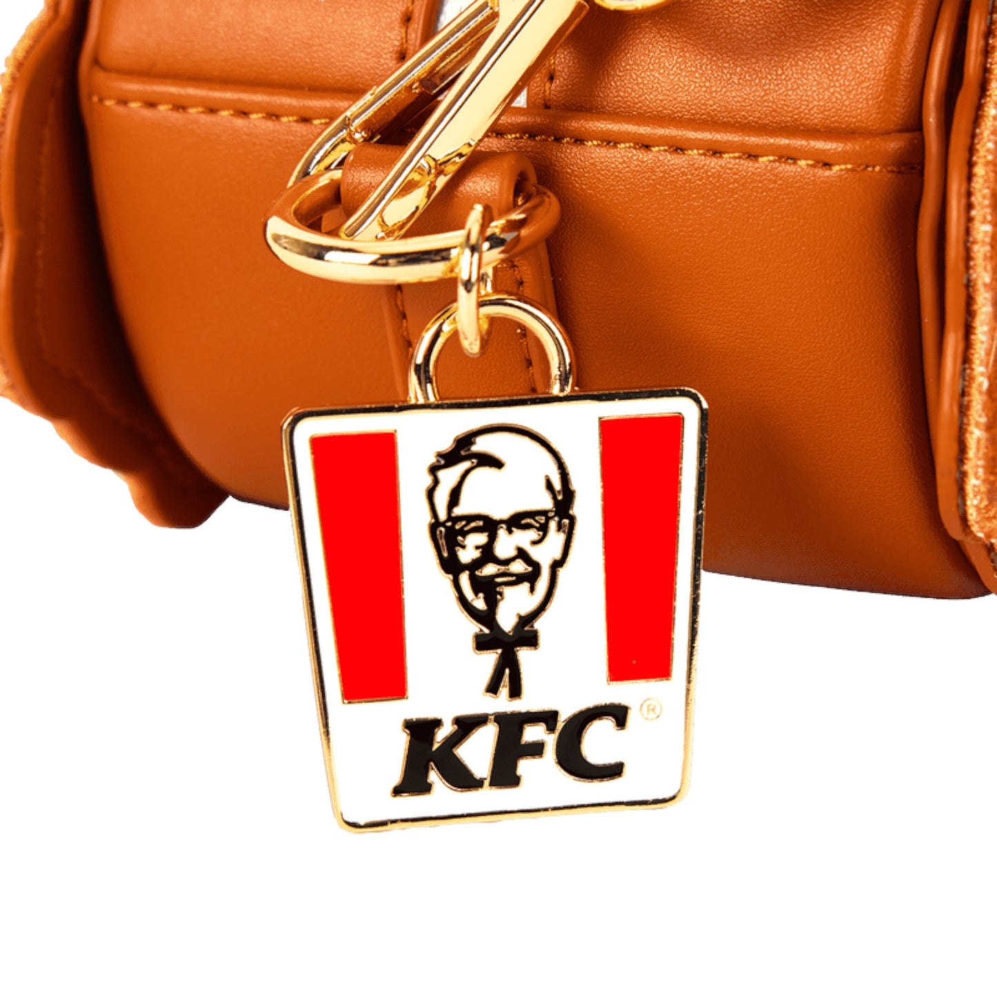 Loungefly KFC Drumstick Sherpa Figural Crossbody Bag