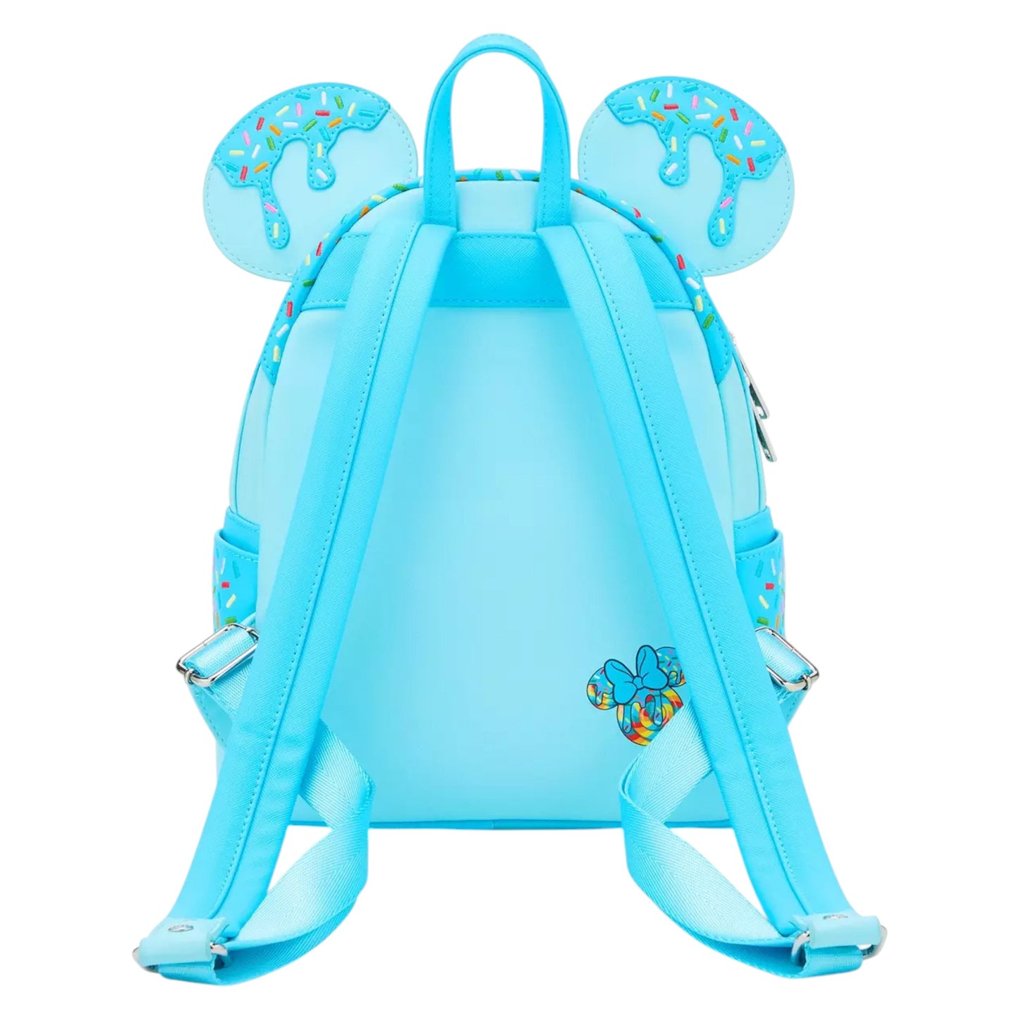 Loungefly Disney Minnie Mouse Lollipop Blue Sprinkle Ears Mini Backpack