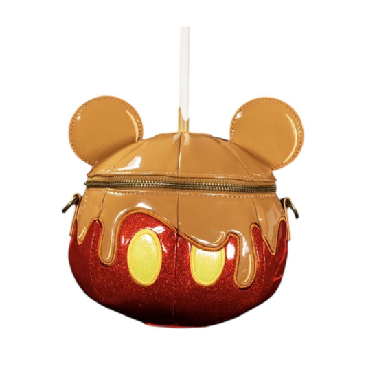Loungefly Disney Mickey Mouse Caramel Apple Crossbody Bag The Bag Dude
