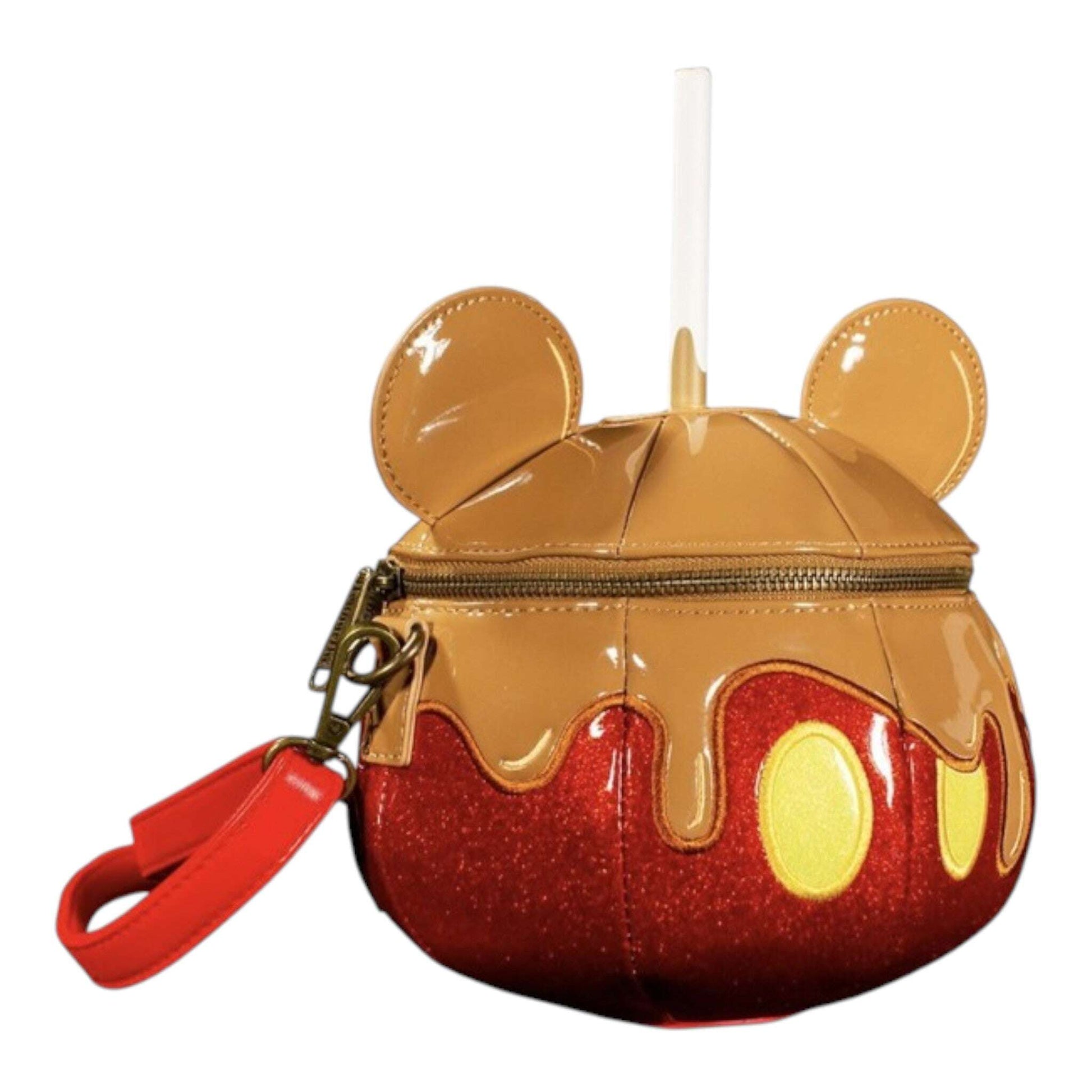 Loungefly Disney Mickey Mouse Caramel Apple Crossbody Bag The Bag Dude
