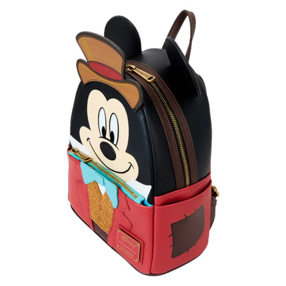Loungefly Exclusive Limited Edition Mickey Mouse Christmas Carol Bob Cratchit Cosplay Mini Backpack