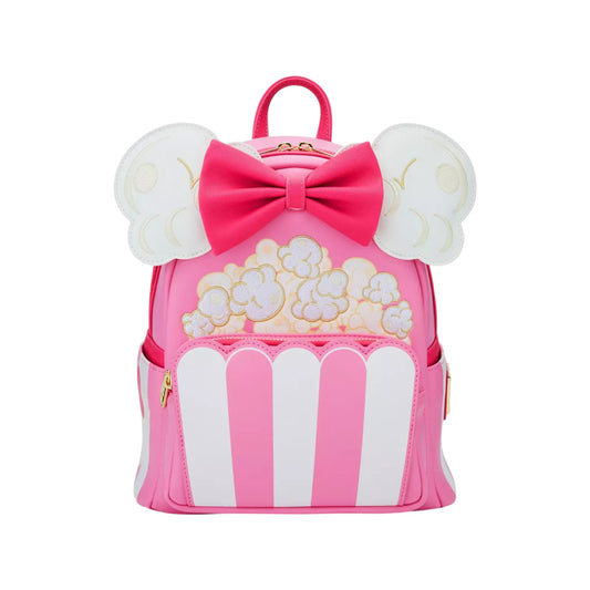 Loungefly Disney Minnie Mouse Popcorn Ears Mini Backpack