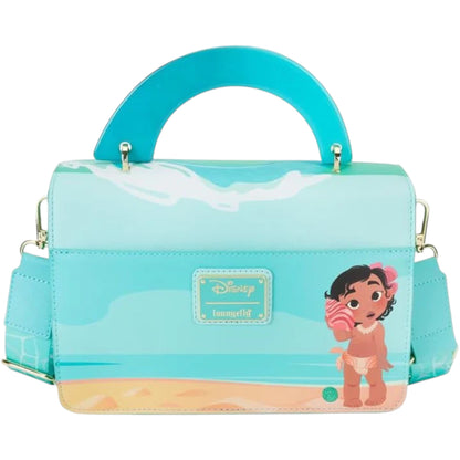 Loungefly Disney Moana Ocean Waves Crossbody Bag
