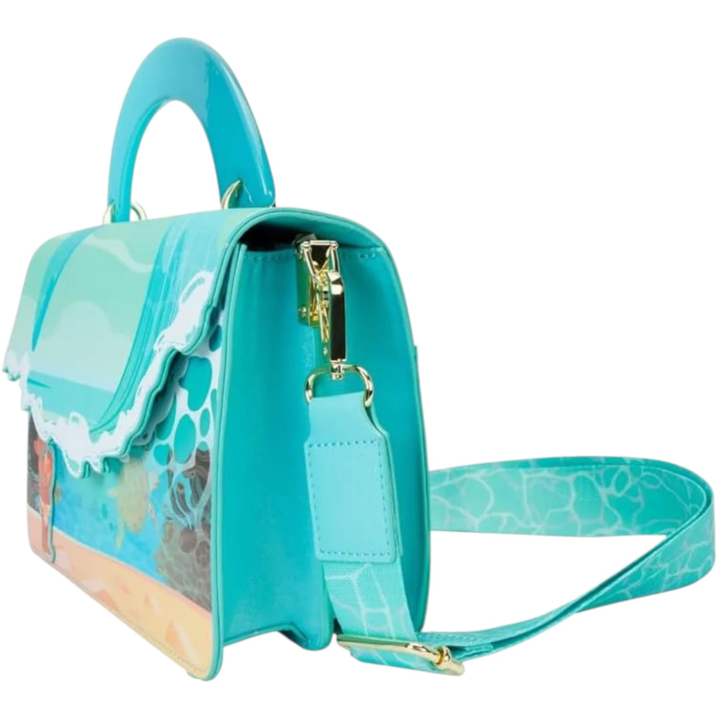 Loungefly Disney Moana Ocean Waves Crossbody Bag
