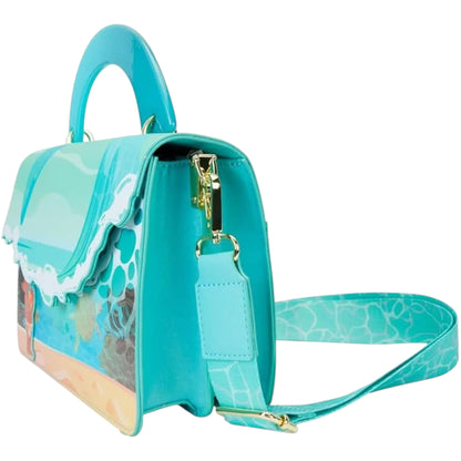 Loungefly Disney Moana Ocean Waves Crossbody Bag