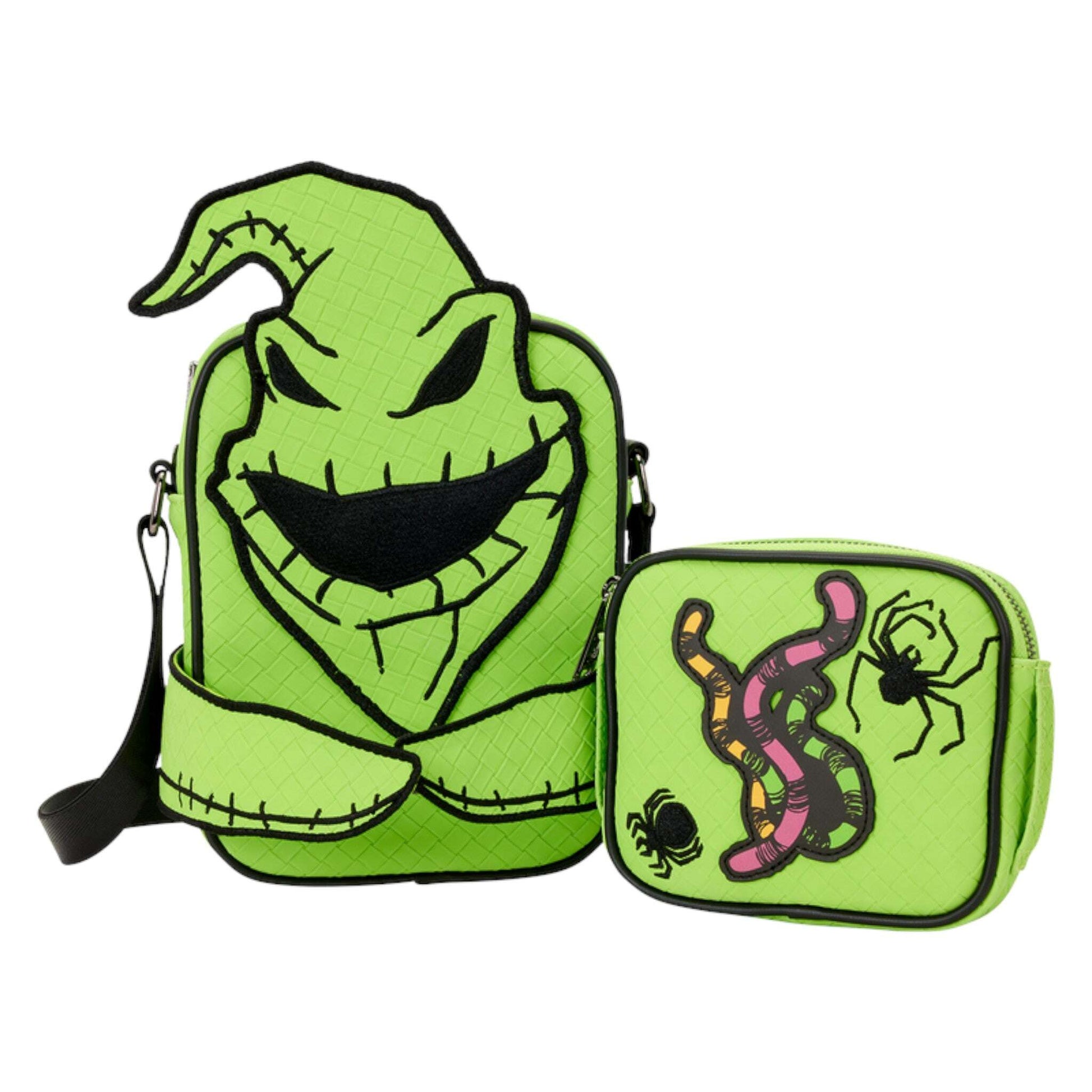 Loungefly Disney The Nightmare Before Christmas Oogie Boogie Cosplay Glow in The Dark Crossbuddies® Bag The Bag Dude