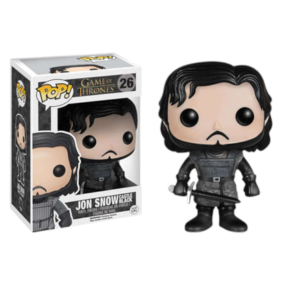 Funko POP! Game of Thrones Jon Snow #26 Castle Black The Bag Dude