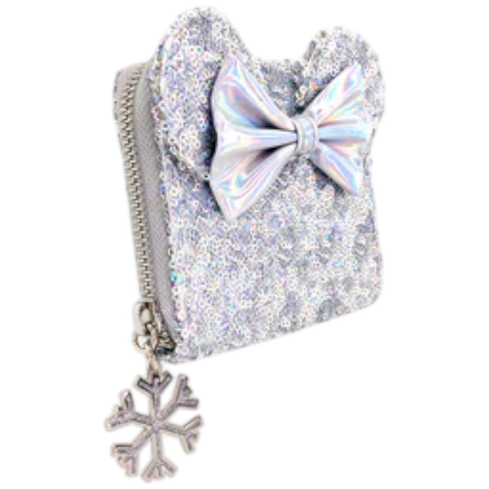 Loungefly X LASR Exclusive Disney Minnie Mouse Holographic Sequin Wallet The Bag Dude