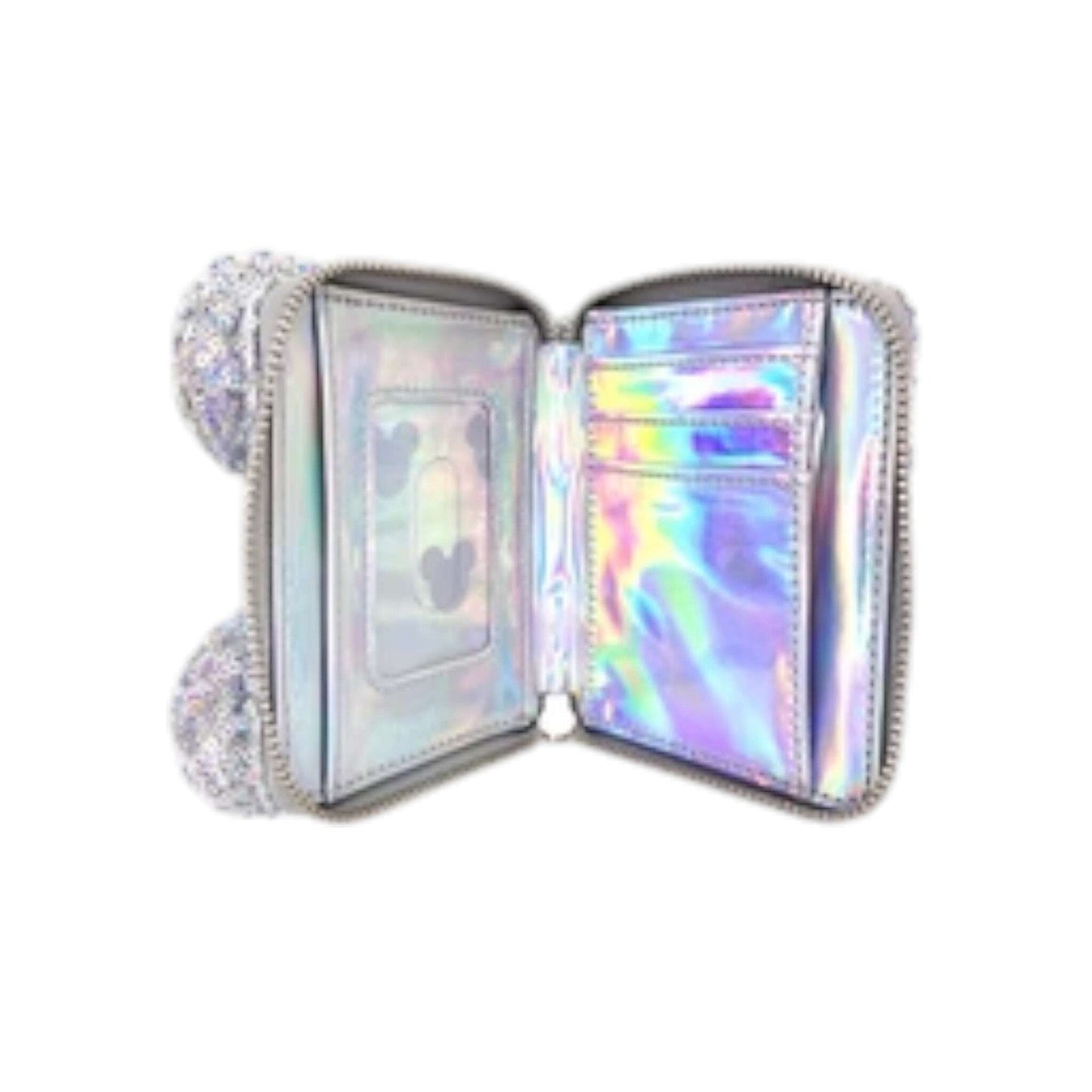 Loungefly X LASR Exclusive Disney Minnie Mouse Holographic Sequin Wallet The Bag Dude