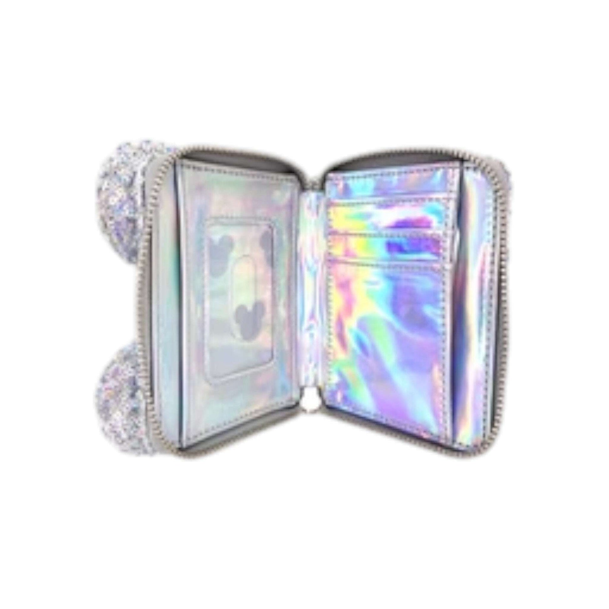 Loungefly X LASR Exclusive Disney Minnie Mouse Holographic Sequin Wallet The Bag Dude