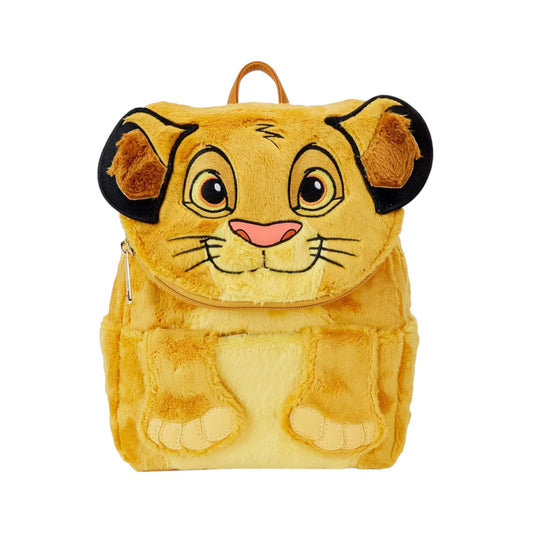 Loungefly Disney The Lion King Simba 30th Anniversary Plush Figural Mini Backpack