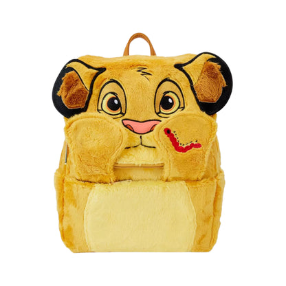Loungefly Disney The Lion King Simba 30th Anniversary Plush Figural Mini Backpack
