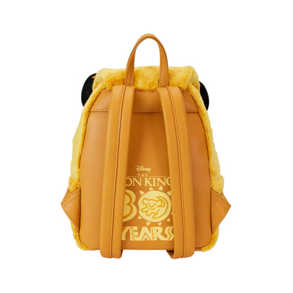 Loungefly Disney The Lion King Simba 30th Anniversary Plush Figural Mini Backpack