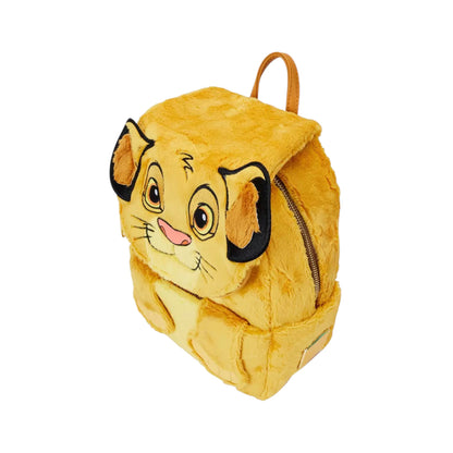 Loungefly Disney The Lion King Simba 30th Anniversary Plush Figural Mini Backpack