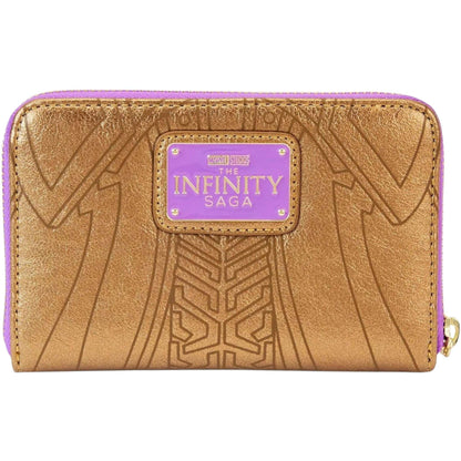 Loungefly Marvel Metallic Thanos Gauntlet Zip Around Wallet The Bag Dude
