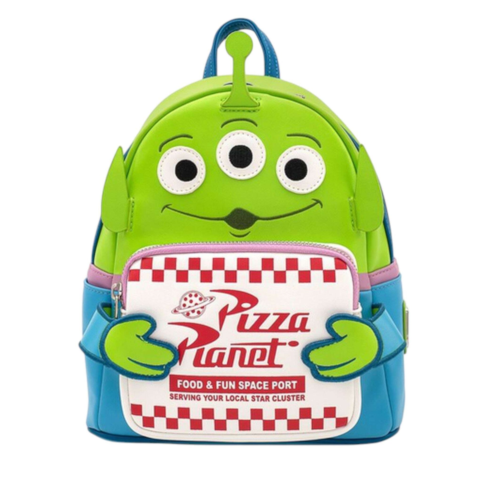 Loungefly Pixar Toy Story Pizza Planet Alien Mini Backpack The Bag Dude