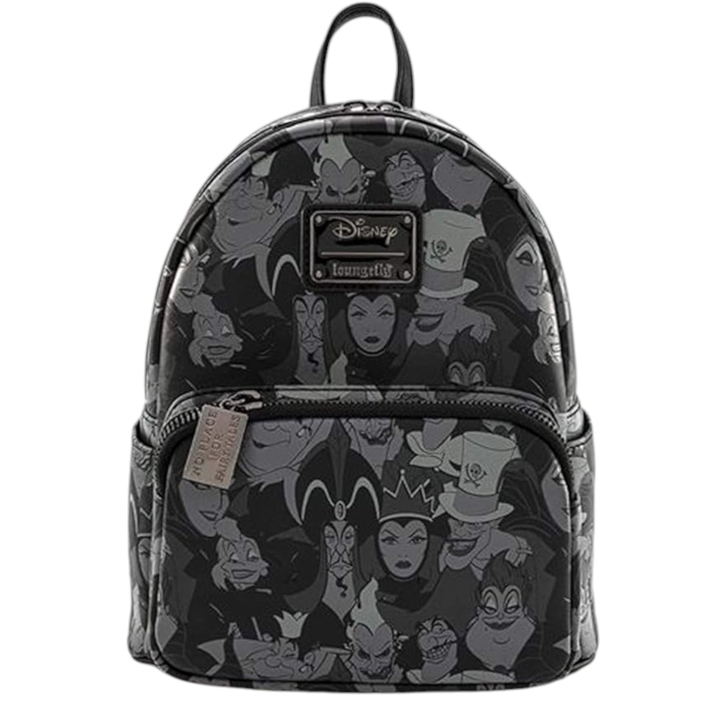 Loungefly Disney Villains Debossed All Over Print Mini Backpack